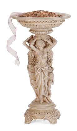 Neoclassical Maidens Bird Feeder