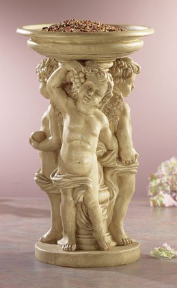 Cherub Bird Feeder