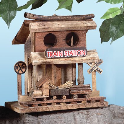 Train Station Birdhouse