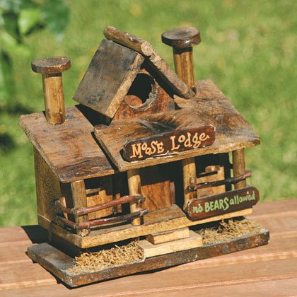 Moose Lodge Birdhouse
