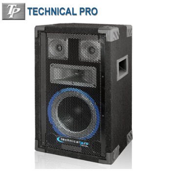 TECHNICAL PRO® 8 INCH 4-WAY CARPETED SPEAKER