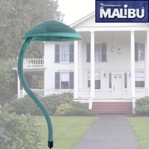 MALIBU® CANTERBURY COLLECTION AGED BRASS LIGHT FIXTURE