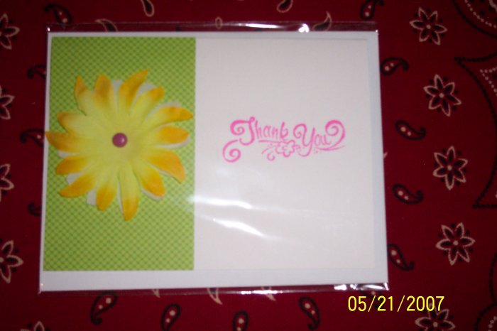 Summer Thank You Card