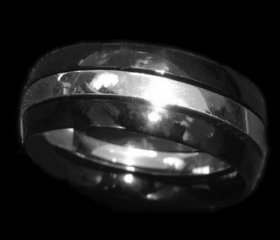 Triple Band Sterling Silver Ring