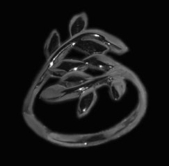 Leaf Sterling Silver Ring
