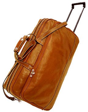 Floto Milano Trolley Small in Vecchio Brown