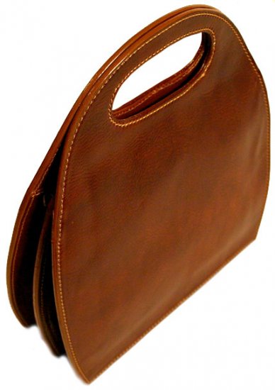 Floto Pietrini Satchel in Vecchio Brown