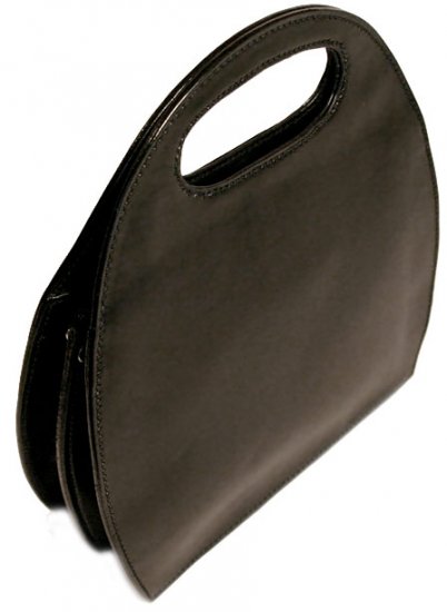 Floto Pietrini Satchel in Black