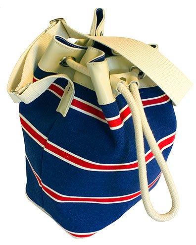 Floto Amalfi Sail Bag in Americas Stripe