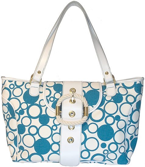 Floto Bollicine Handbag in Blue