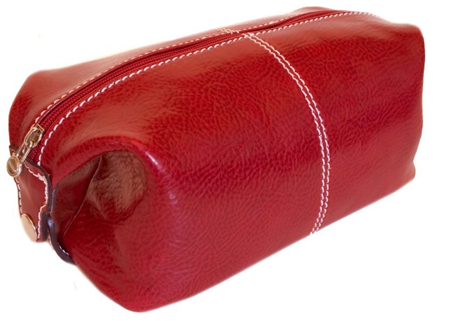 Floto Venezia Travel Kit in Vecchio Tuscan Red