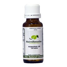 Melancholy Lift Homeopathic remedy temporarily relieves melancholy, sadness, grief and weepiness