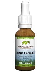 Native Remedies Focus Formula (50ml) for ADHD