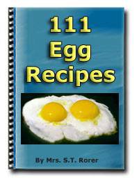 Egg Recipes Cookbook eboook