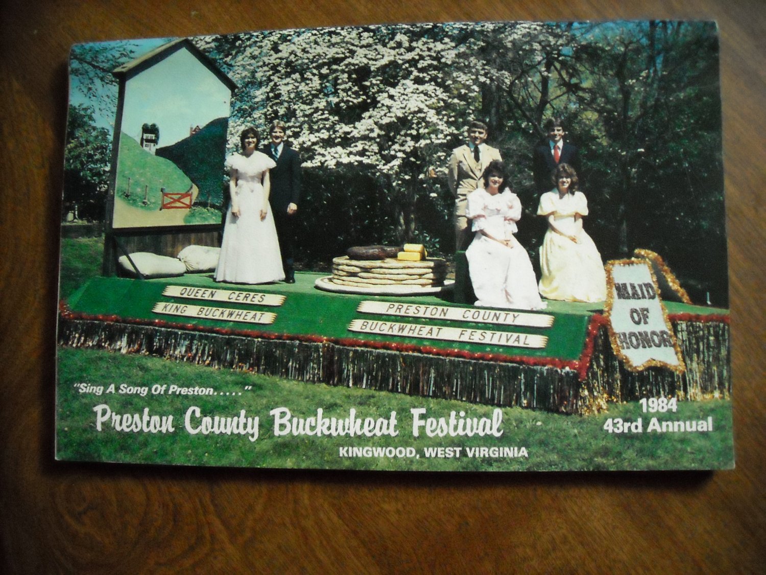 Preston County Buckwheat Festival Magazine Kingwood, WV (1984) 43rd