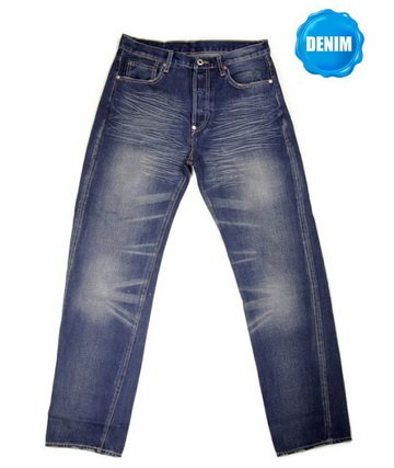 HED 703 Washed Selvedge Denim