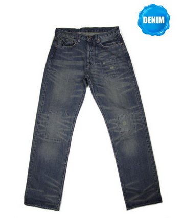 HED 706 Washed Selvedge Denim (Vintage Washed & Hand Stitches