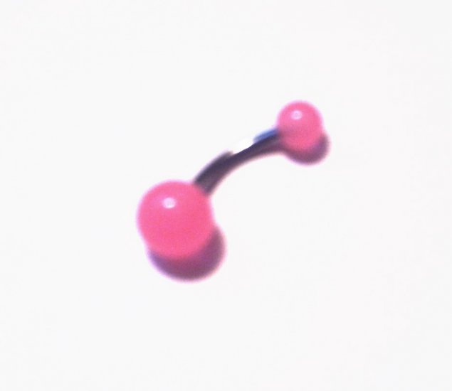 #1 Watermelon Pink Belly Ring