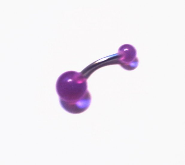 #2 Pink-purple Belly Ring