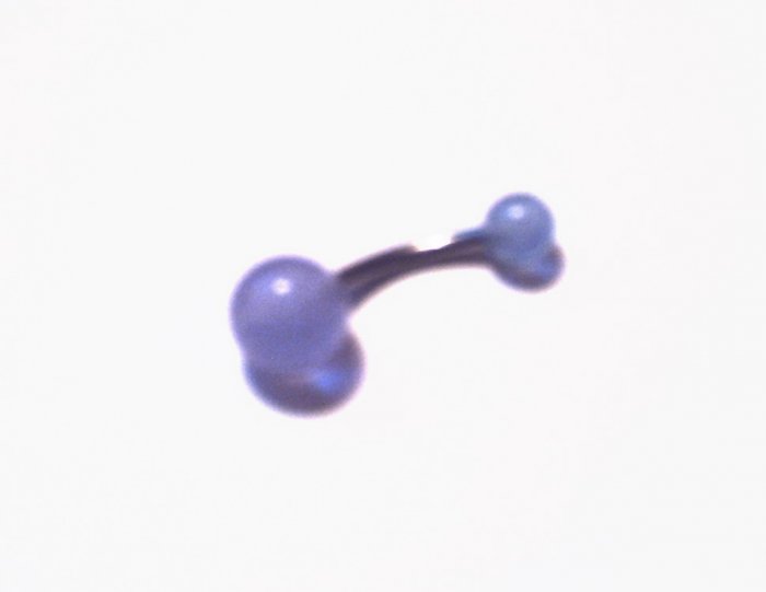 #7 Blue-grey tone Belly Ring