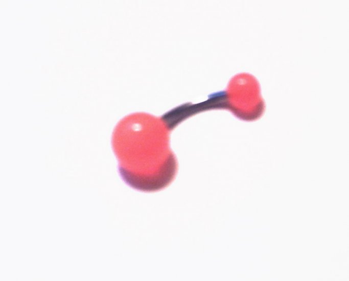 #9 Bright Orange Belly Ring