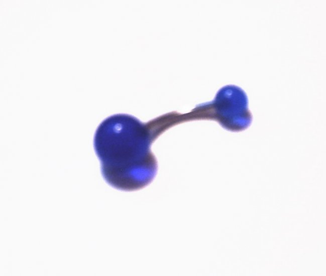 #14 Blue Belly Ring