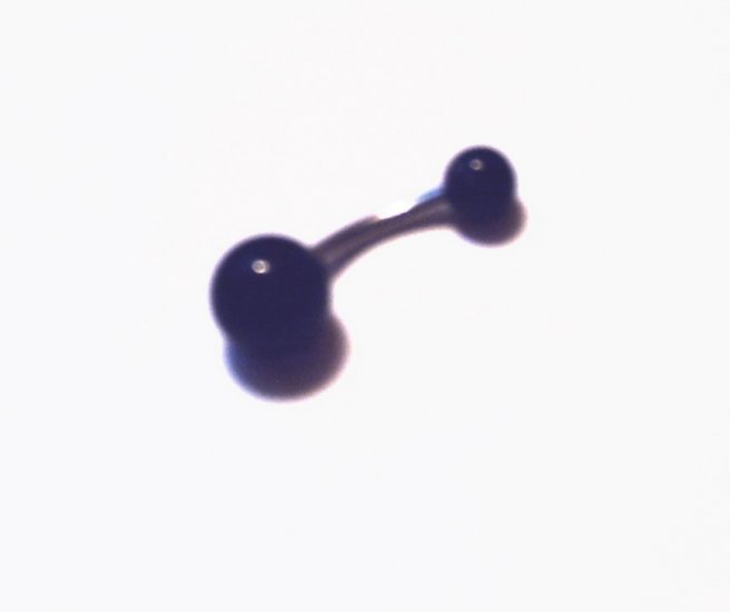 #24 Black Belly Ring