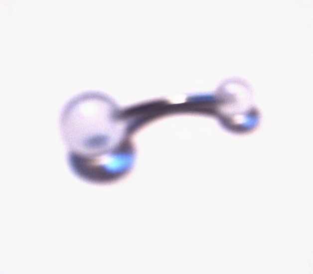 #25 Clear Belly Ring