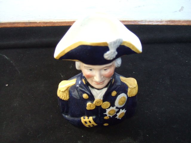 Wood And Sons Admiral Lord Nelson Made In England Mug 5.5 Inches Tall