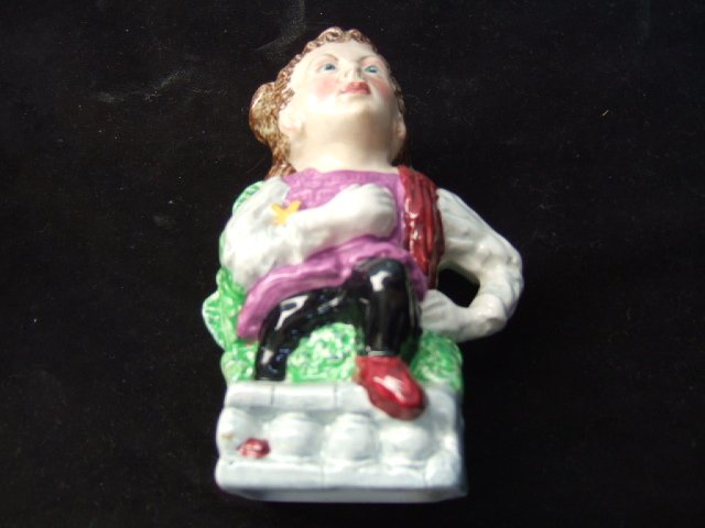 Burleigh Ware Romeo Mug/Figurine Made In England 5.25 Inches Tall