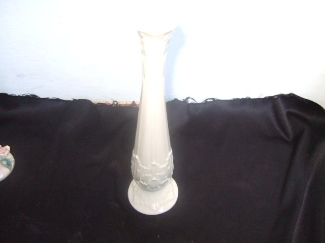 Tall Lenox Off-White Bud Vase 10.75 Inches