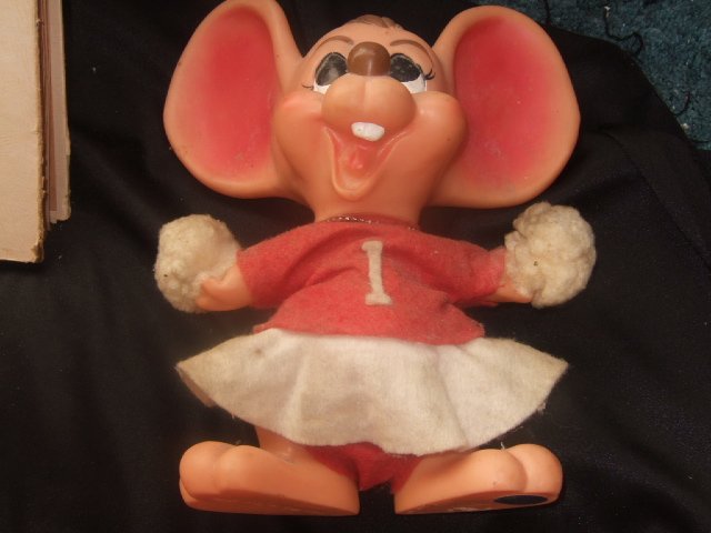 Royal Industries Huge Eared Mouse Ala Topo Gigio 10.5 Inches Tall