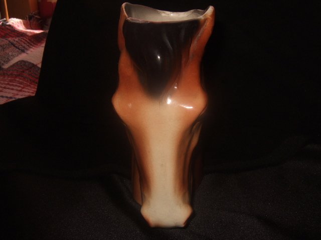 Japanese? Horse Head Planter 6 inches Tall