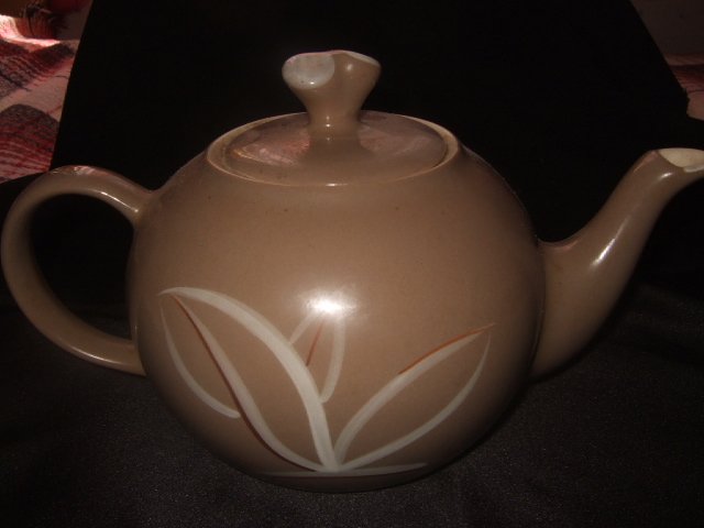 Winfield Hand Crafted Porcelain Gray Teapot Made In The USA
