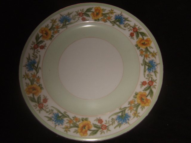 3 Aachi China Salad Plates 7.5 Inch Diameter Made in Occupied Japan