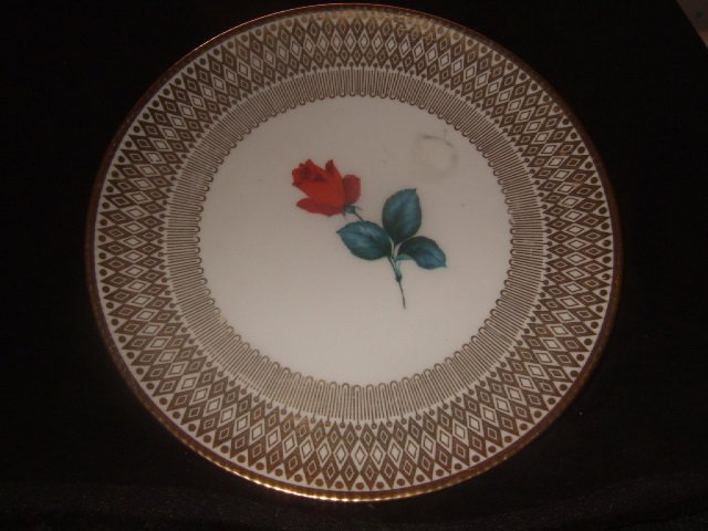Winterling Bavarian Salad Plate 7.75 Inch Diameter With Gold!