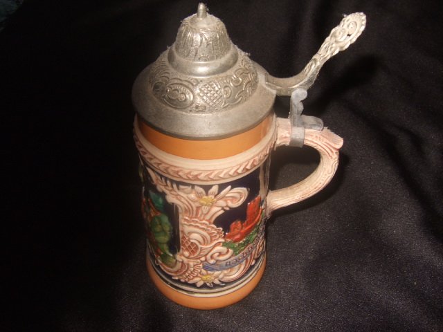Made In Germany Nachheiberjagd Beer Stein 7.25 Inches Tall