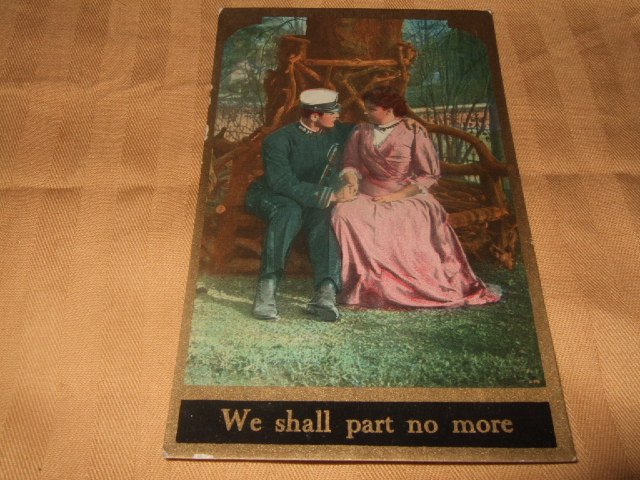 We Shall Part No More Postcard 1910's