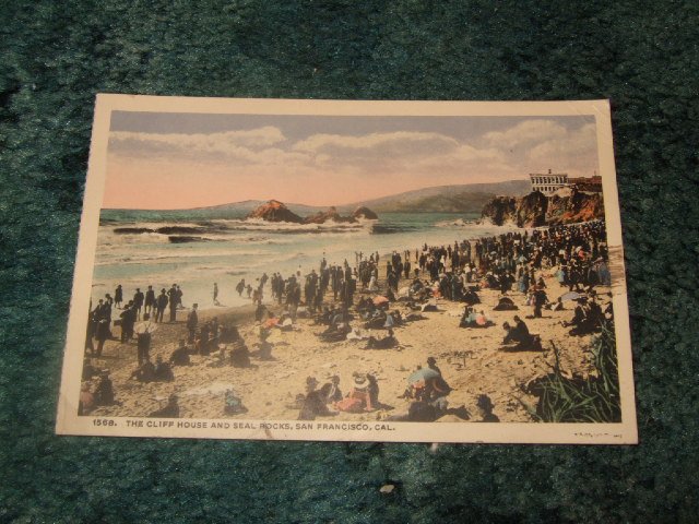 The Cliff House And Seal Rock Panama-Pacific Exposition Postcard