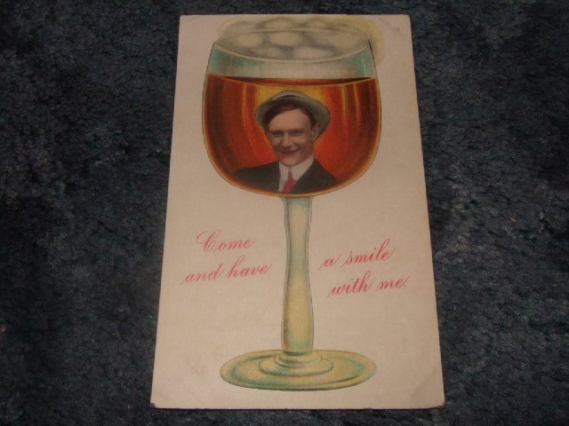Come And Have A Smile With Me 1910's Postcard
