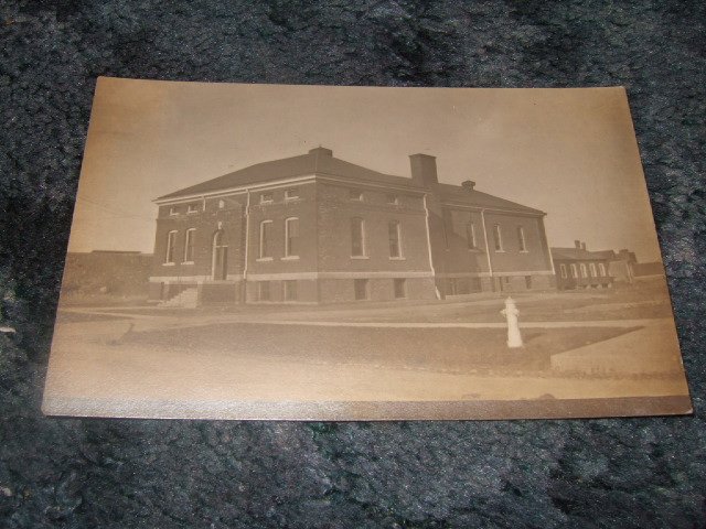 Black And White Building Photo Postcard 1910's?