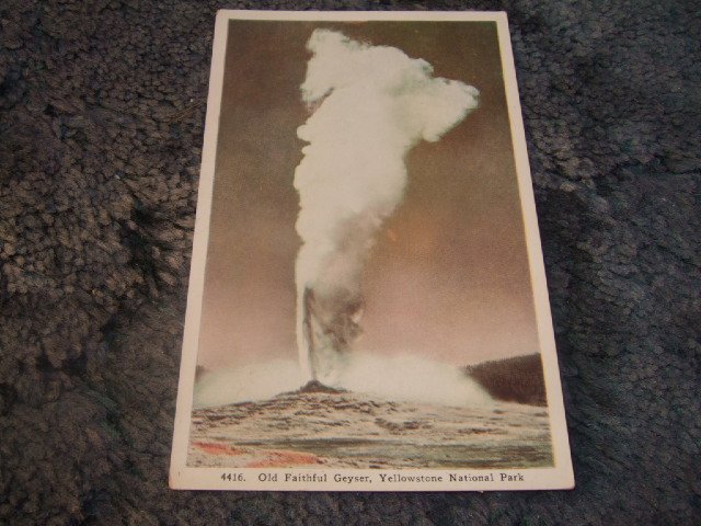 Old Faithful Geyser, Yellowstone National Park #4416