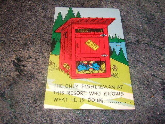 Minnesota Resort Novelty Postcard 1950's?
