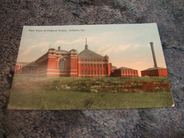 Federal Prison, Atlanta, Georgia 1910's ? Postcard