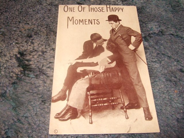 One Of Those Happy Moments 1910's Postcard