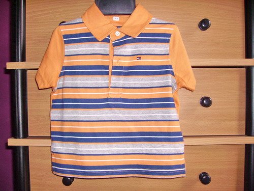 CW19: 6-12mos Tommy Hilfiger Collared Tee