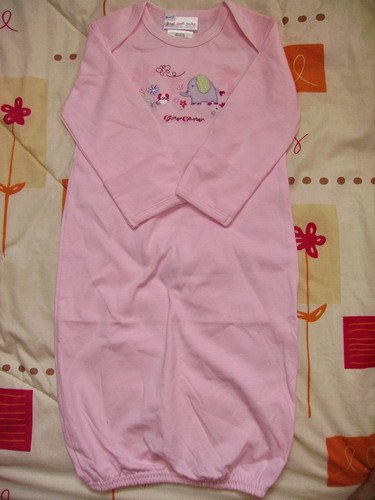 CW25: 0-3mos Carter's Long Sleeve Sleepsack PJ's