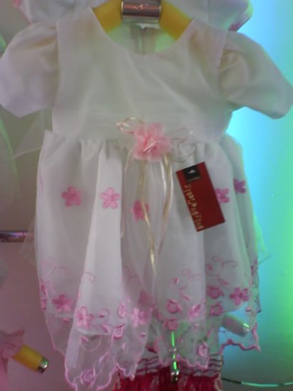 Nice full dress, organza fabric (1)- Brand New (KS020)