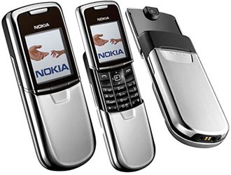 NEW NOKIA 8800 GSM UNLOCKED NEW IN BOX SILVER