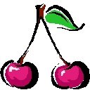 Cherries Return Address Labels